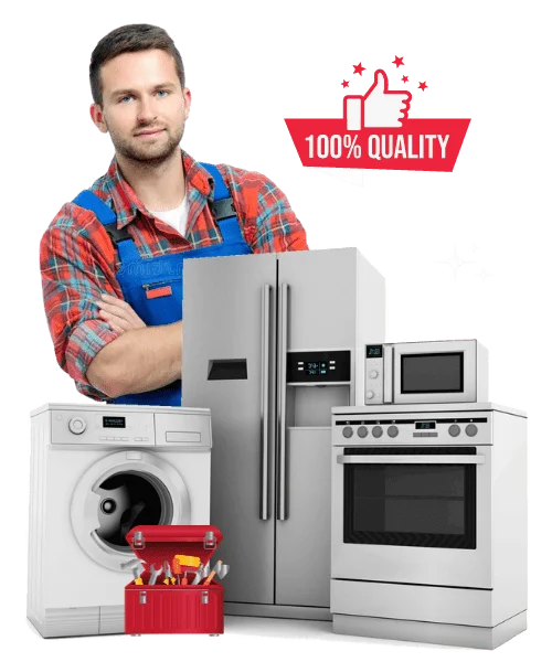 Arham Appliance Repairing technician repairing a kitchen appliance in Dubai